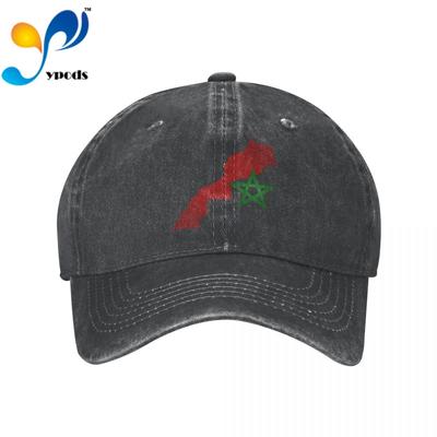 Maroko Unisex kšiltovka Unisex Dámská čepice Snapback Táta Klobouk Letní čepice na opalování pro unisex a dámské čepice