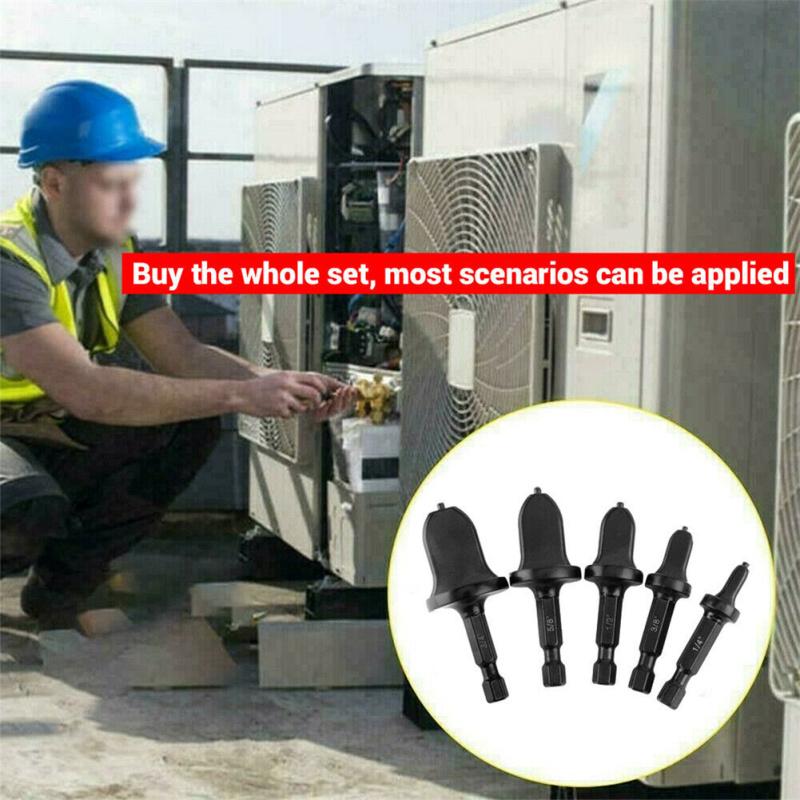 5 buc Extensor pentru țevi de cupru pentru aparate de aer condiționat Instrument de extindere pentru burghie