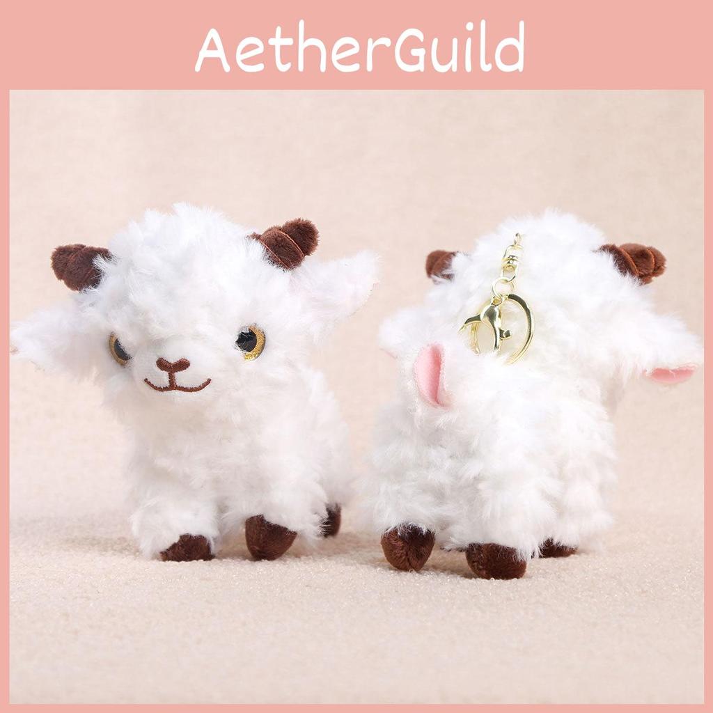 Plush Animal Keychain Featuring Sheep Soft Short Material For Girls Collectors