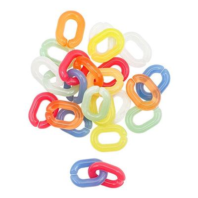 Translucent Mesh Beads 1.3 X 1.9 Cm 40 Pieces