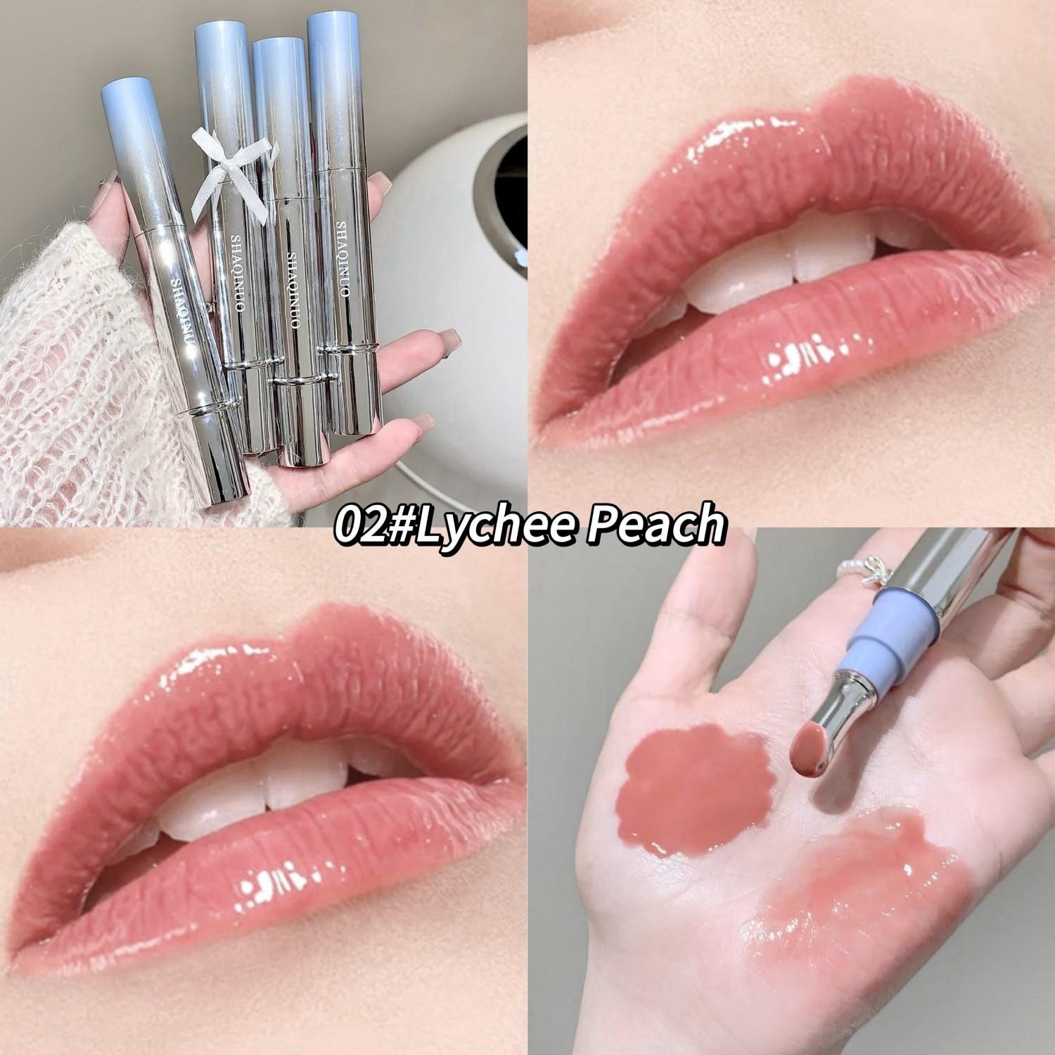 

Блеск для губ SHAQINUO Увлажняющий Зеркальный Блеск Длительный Цвет Помада