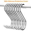 Stainless Steel S-hook Kitchen Hooks Are Commonly Used. Solid Hooks Are Non-magnetic