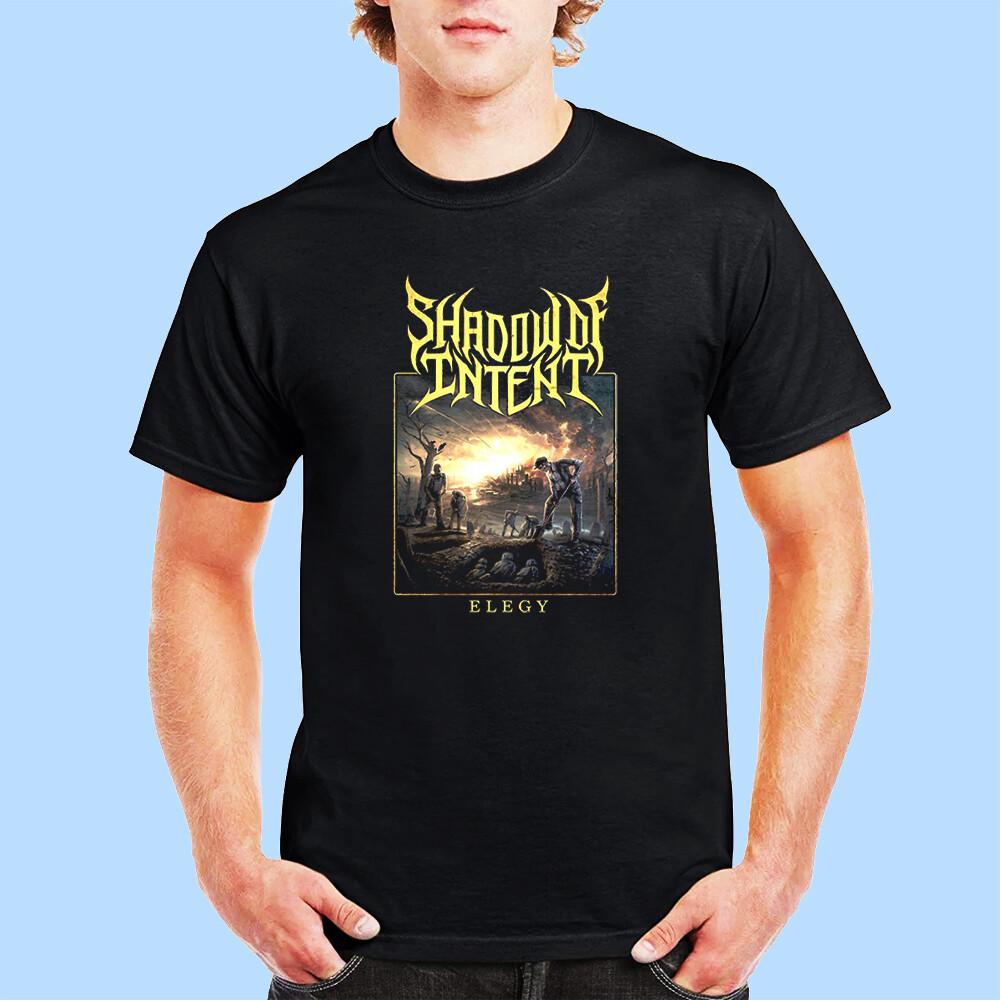 Shadow of Intent Elegy Deathcore America Black T-Shirt XXXL