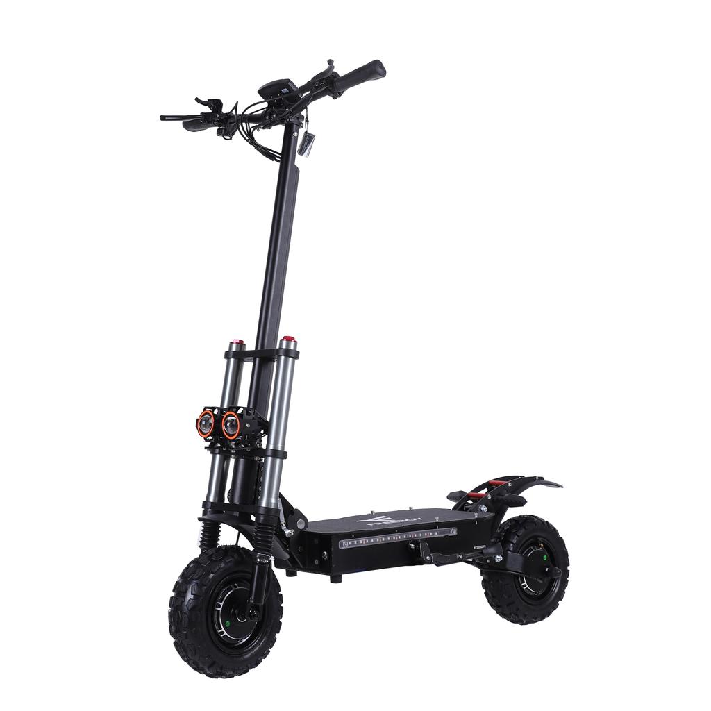 Monopattino Elettrico Freeboy J30MAX a Doppio Motore, Batteria 60V 38AH, Display LED NFC e Doppia Sospensione Idraulica