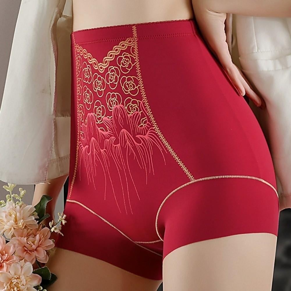 High Waist Postpartum Body Shaper Shapewear Tummy Control Underwear Butt Lifter Briefs  Women