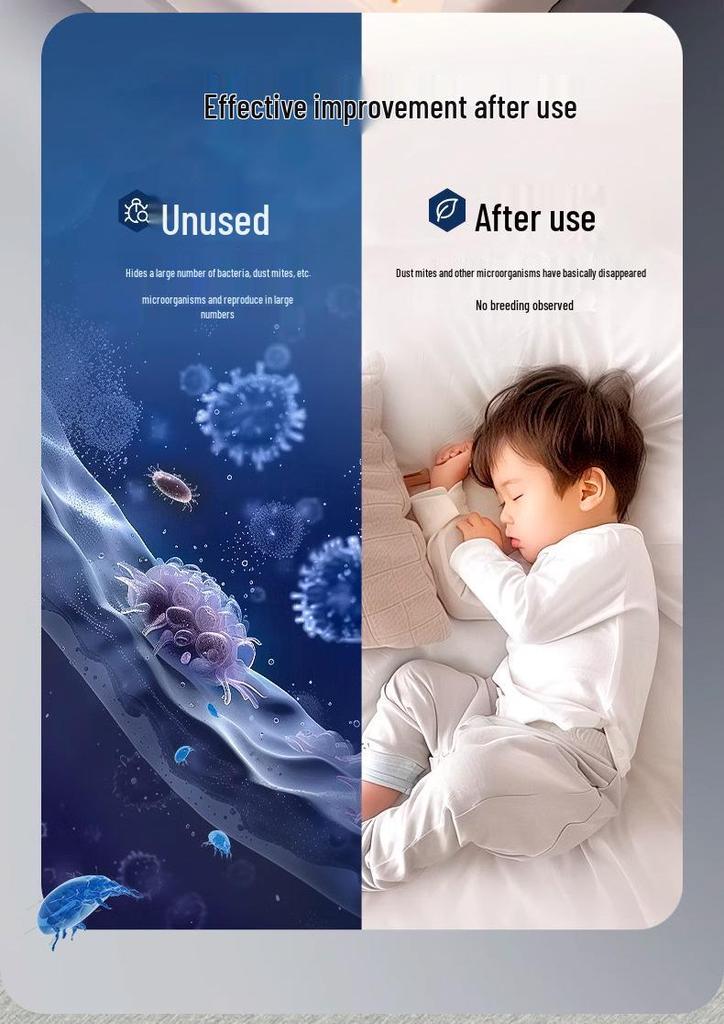 Ultraviolet Mite Removal Vacuum: High Suction, Dual-Beat Technology for Bed Cleaning