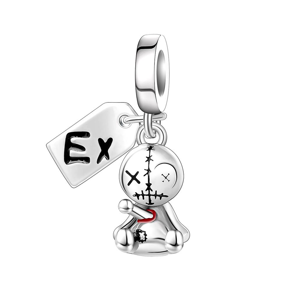 Europe Copper Metal Family Charm Bead Component Compatible With Authentic Original Bracelet High Quality Fine Jewelry High Quality Fine Jewelry