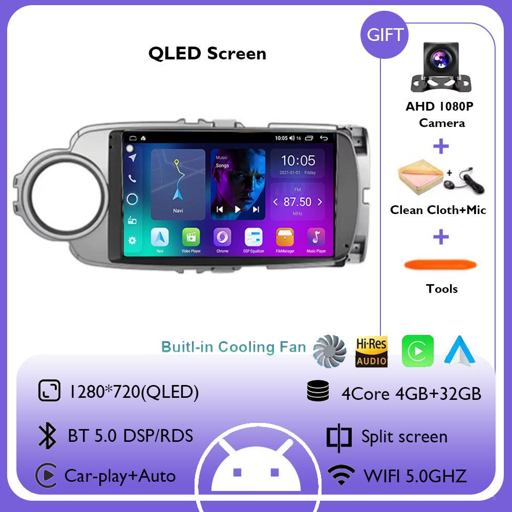 

Android 14 Автомобильное радио для Toyota Yaris 2012 - 2017 Авторадио GPS Навигация Мультимедийный плеер Беспроводной Carplay Стерео WIFI 4G