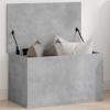 Vidaxl Skrzynia, Szarość Betonu, 60X35X35 Cm, Materiał Drewnopochodny