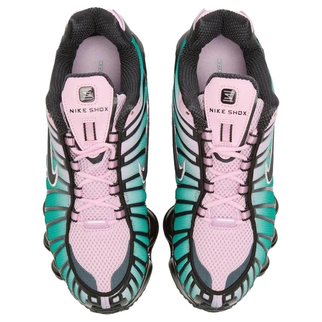 Nike Womens Shox TL 'Watermelon' (women's sizes) Light Arctic Pink / Neptune Green / Off Noir Casual Shoes IH1336 600