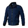 New Jacket Men's Coat Korean Version Casual Men's Youth Stand-up Collar Spring and Autumn Cotton Jacket