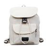 Schoolbag Korean version solid color simple backpack women's 1011 new commuter outdoor leisure versatile backpack light play bag