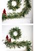 Forest Style PE Christmas Wreath for Door Hanging Decor