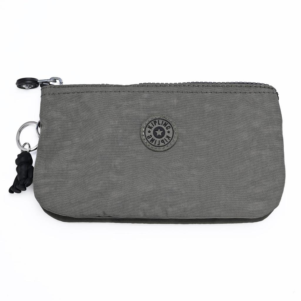 Kipling pouch for women and CREATIVITY Green compact [Kipling] men, L, Moss, K1326588D, [Used]