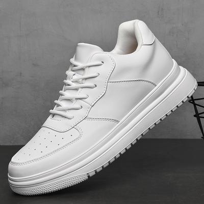 FashionFashion Genuine Leather Mens Casual Shoes Lightweight Driving Shoes Luxury Brand Male Vulcanize Shoes Simple Skateboard Footwear