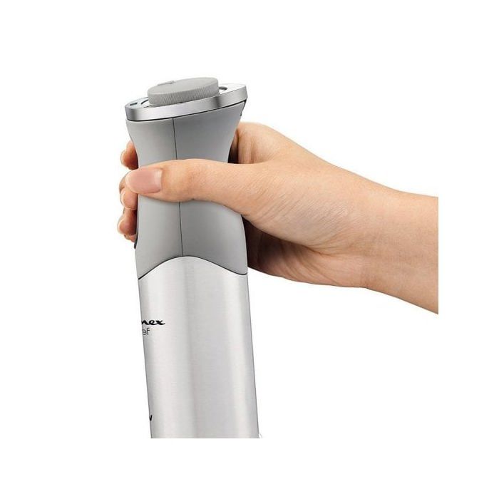 Hand Blender - Moulinex - Quickchef Dd65ad10 - 1000w - Grey - 10 Speeds