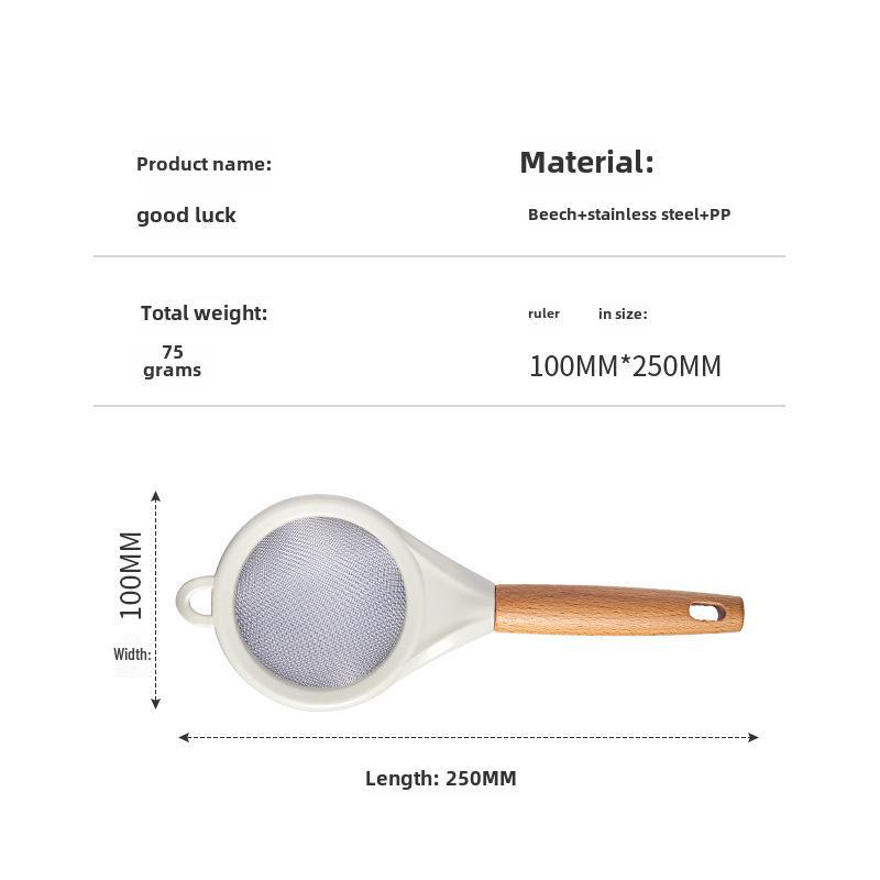 Handheld Flour Sieve: Baking Special Filter Cup for Ultra-Fine Flour Filtering In Home Kitchen