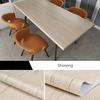 5 meter behang en behang Echt houtnerfbehang PVC Vinyl zelfklevend behang voor muur bureau kledingkast kast toonbank huisdecoratie