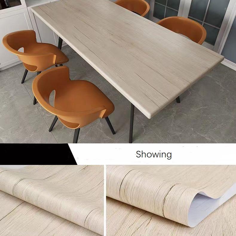 5 meter behang en behang Echt houtnerfbehang PVC Vinyl zelfklevend behang voor muur bureau kledingkast kast toonbank huisdecoratie