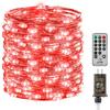 Minetom Fairy Lights with Remote, 66 Feet 200 Led Firefly String Lights Plug in for Bedroom Home Wall Ceiling Christmas Tree Wreath Craft Wedding