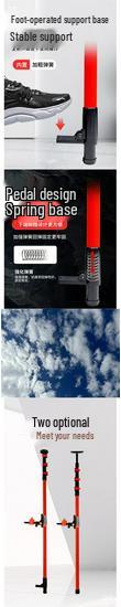 Telescopic Infrared Leveling Rod Support Bracket for Woodworking and Ceiling