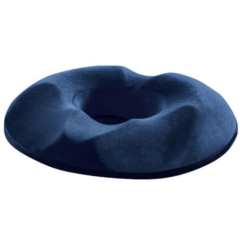 

Подушка-пончик из хлопка с эффектом памяти, полиэстеровая подушка для сиденья, удобная подушка от пролежней, облегчающая боль B