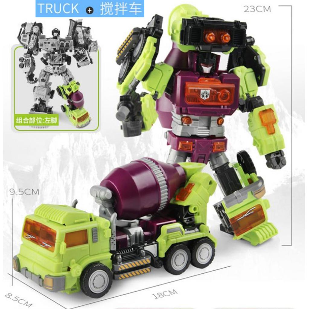 Transformation Robot NBK Devastator Mixmaster Scavenger Overload Hightower Scrapmetal Scrapper Longhaul Skipjack Deformation Toy