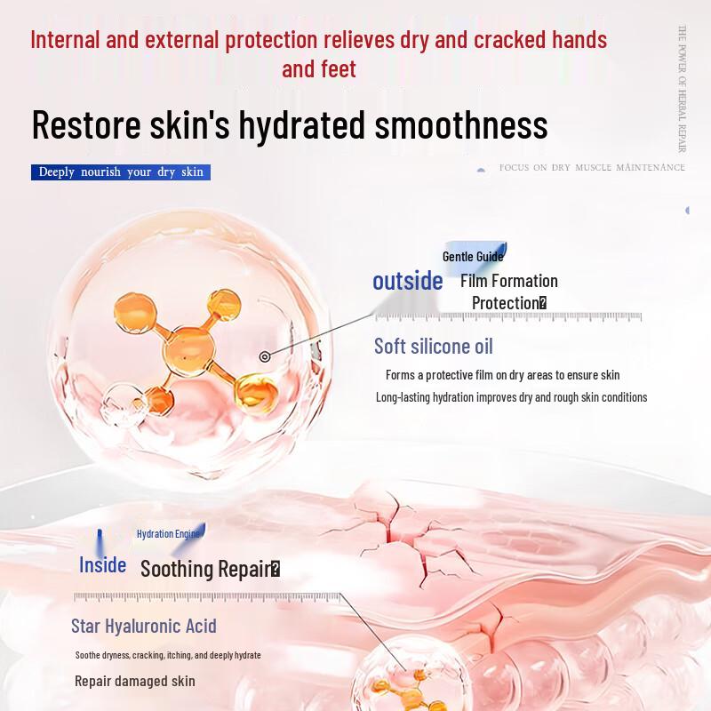 Taichuan Horse Oil Anti-Cracking Hand & Foot Balm Stick