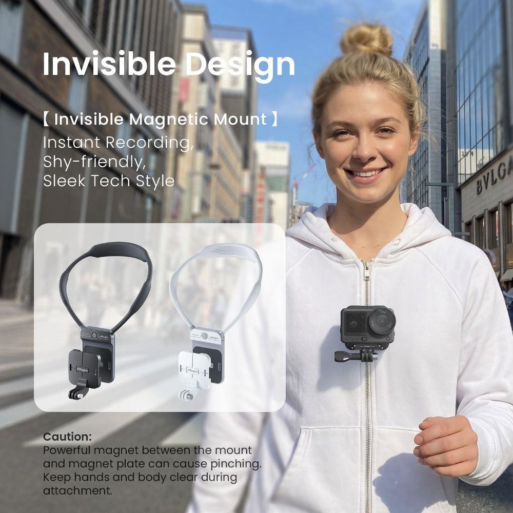 Stabiler Kamera-Halsständer Kamera-POV-Halterung für Insta360/DJI Osmo/GoPro Action-Kamera Zubehör