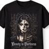 Beauty In Darkness Gothic Skeleton Queen Skull Art Horror Unisex TShirt