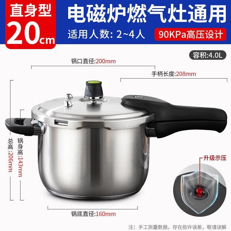 ASD 304 Stainless Steel Pressure Cooker