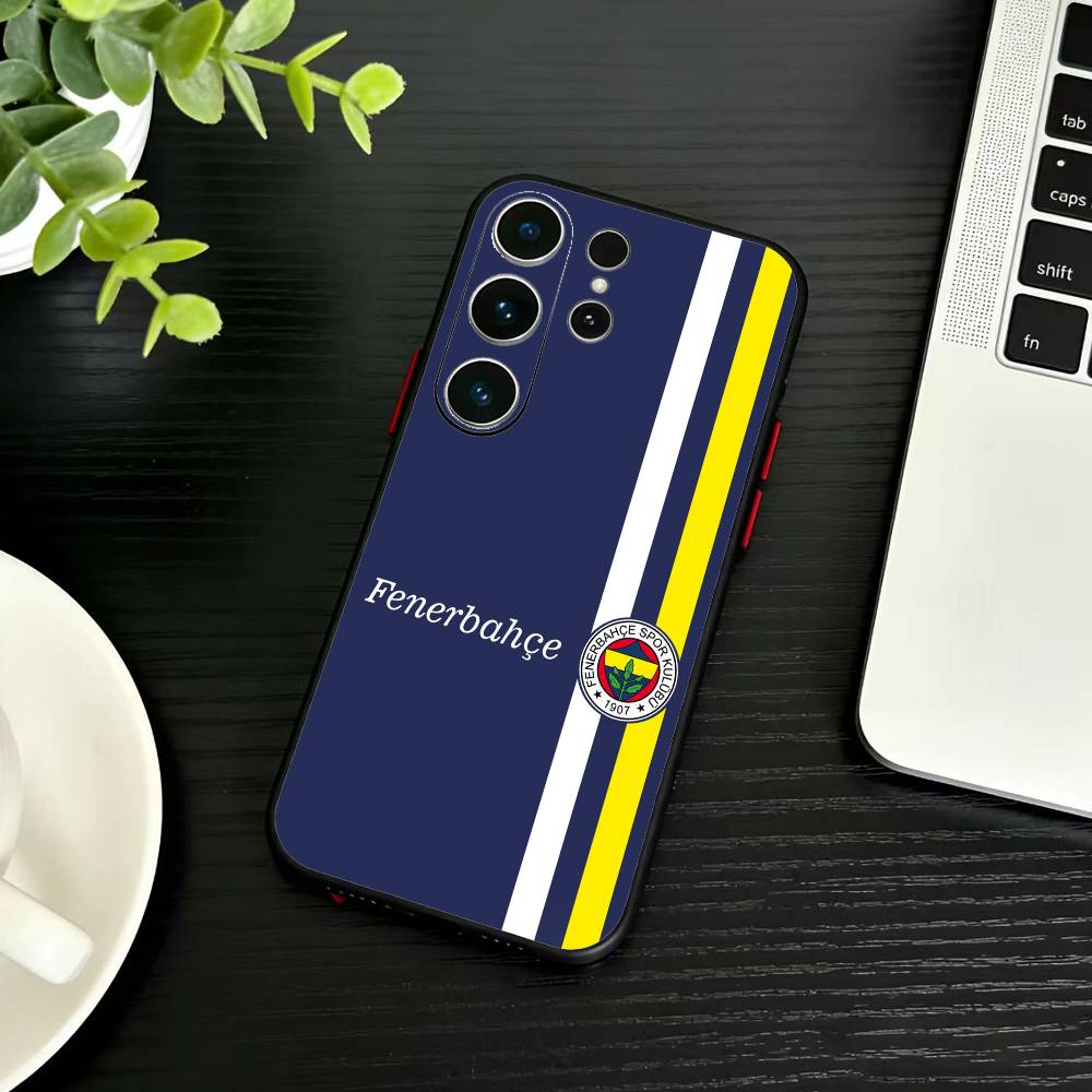 Coole T-Turkey Fenerbahce-s Muster Handyhülle Für Samsung S26,S25,S24,S23,S22,S21,S20,S30,Ultra,Plus,Fe,Note,5G Schwarze Hülle