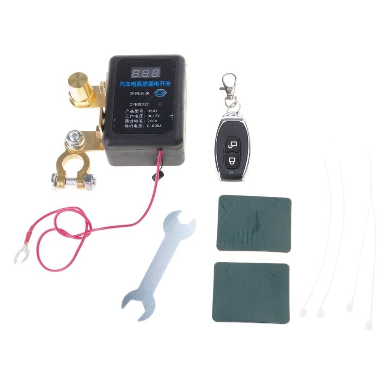 

DC12V Remote Battery Disconnect Switches Battery Switches Cut Isolator Switches Automatic Power Cut Switches
