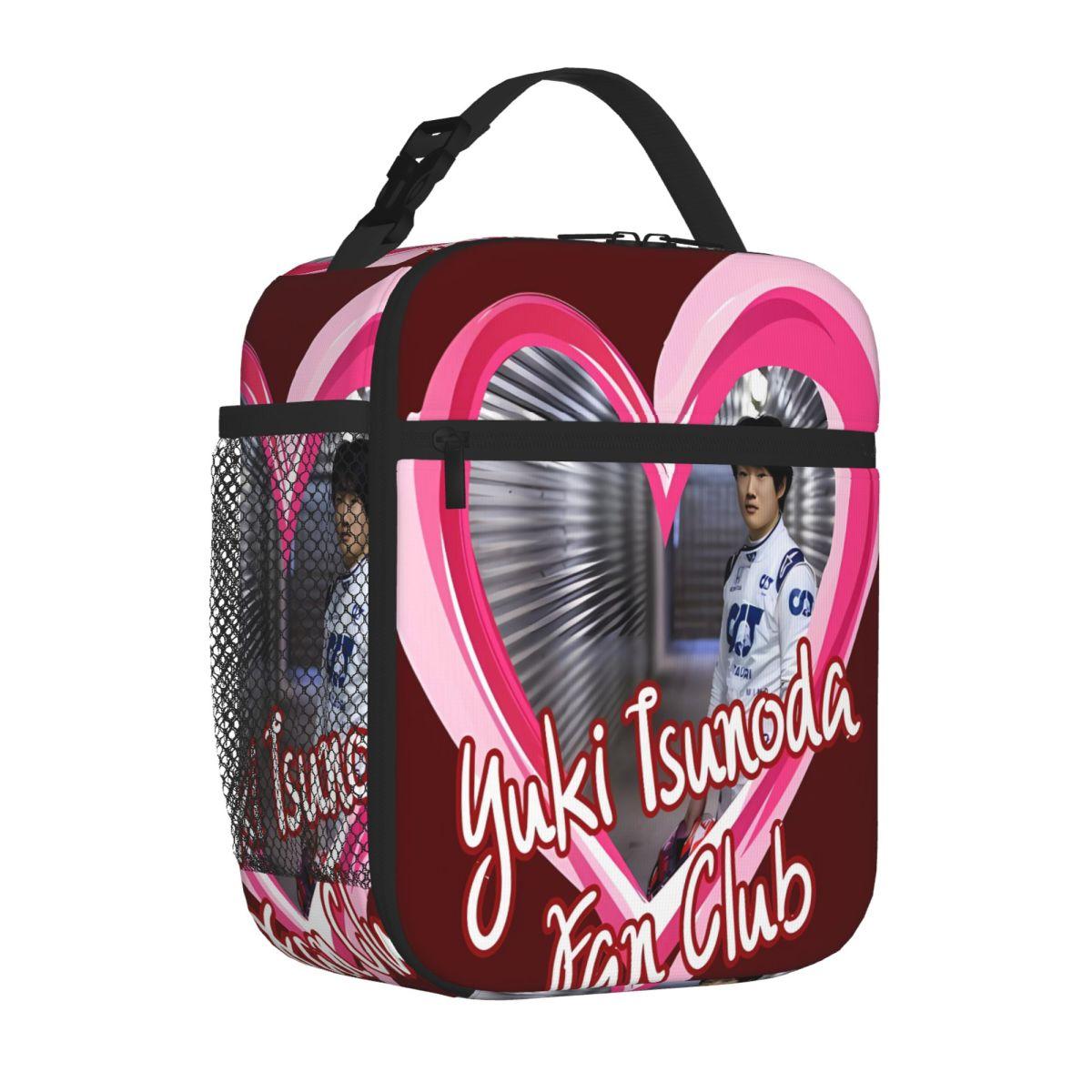 Bestselling Yuki Tsunoda Fan Club Parent Child Matching Large Lunch Bag Day Excursion Lunch Handbag One Size