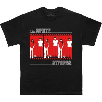 The White Stripes Men's Film Strip T-Shirt Black _ Officially Licensed Merchandise
