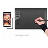 Zwei-Finger Einheitsgröße Zeichenhandschuh Künstler Tablet Malhandschuh für Rechte & Linke Hand Kompatibel mit Huion Wacom BOSTO