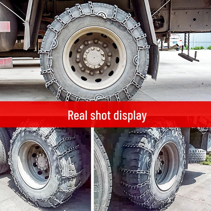 Thickened Snow Chains for Dongfeng, FAW, Sinotruk, Jiangling, Yuejin Trucks