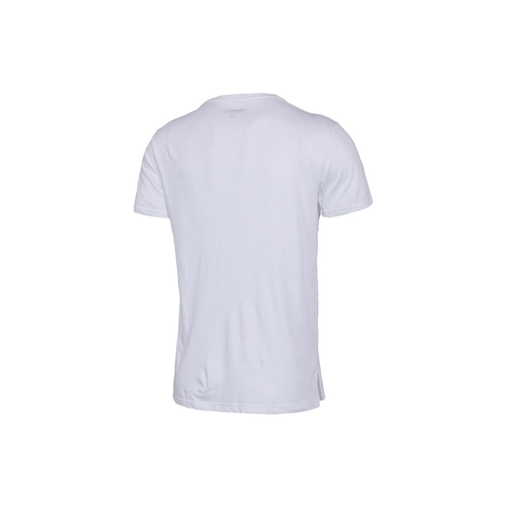 Adidas Neo T Shirts Men's White Crew Neck Moderate Straight Fit CV6943