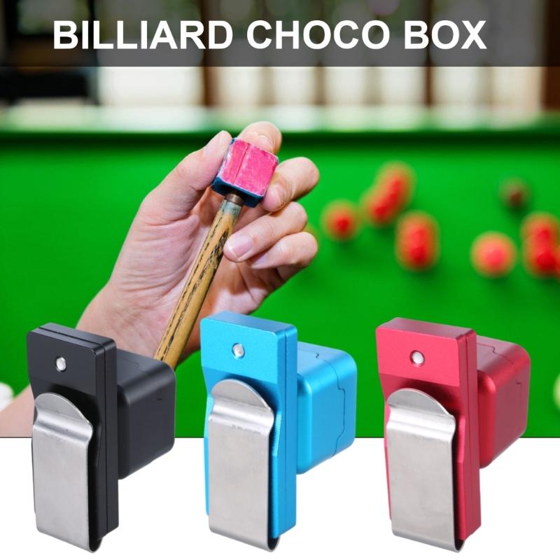 Billiard Cue Tip Pricker Billiard Pool Cue Tip Chalk Holder for Billiard Pool Cue Chalk Holder Pool Snooker Chalk Holder