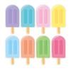 48 Ice Cream Paper-cut Summer Bulletin Board Decoration Popsicle Jam Classroom Bulletin Board Party Decoration Supplies