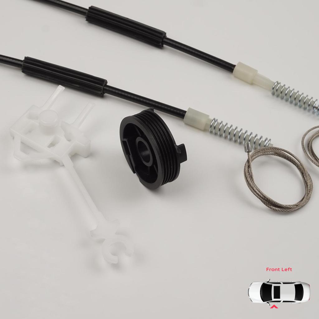 BWR264 Window Regulator Repair Kit Front Left Door for Fiat Doblo MK1 MPV Van 119 223 2001-2010 51718404