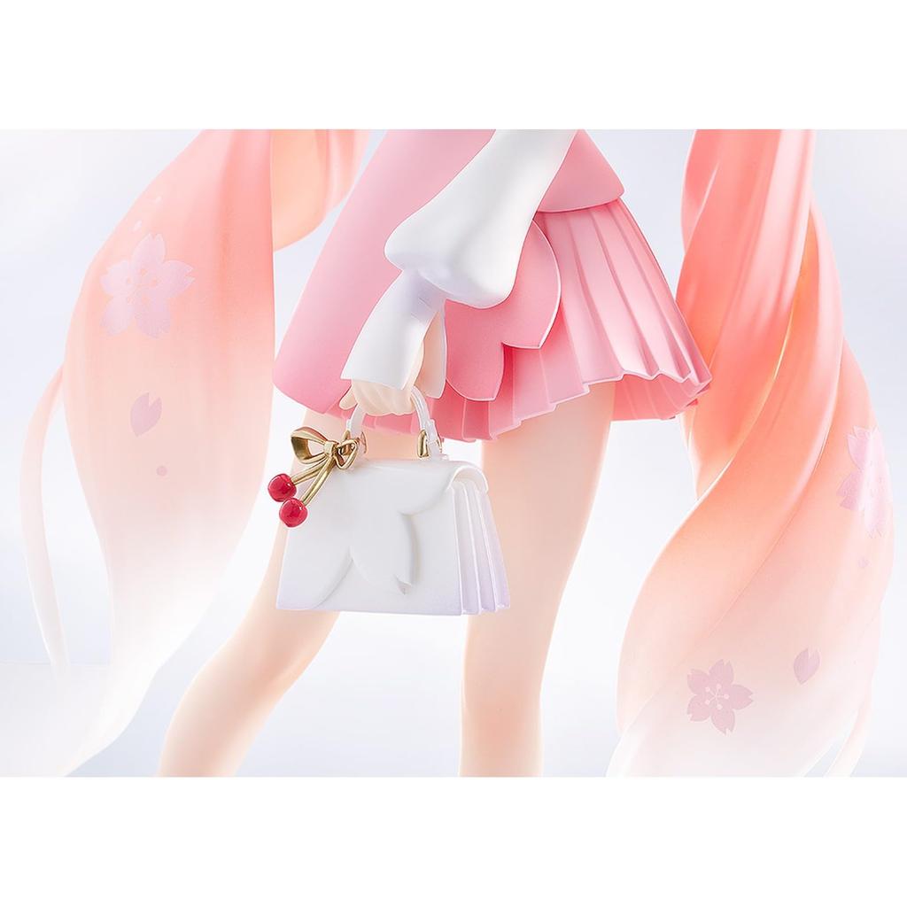 Good Smile Company SMILE VALUE POP UP PARADE Character Vocal Series 01 Hatsune Miku Sakura Miku Cherry Blossom Viewing Outfit Plastic Painted Complete