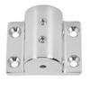 Boat Hand Rail Fitting 316 Stainless Steel Marine Yacht Handrail Rectangle Stanchion Base 7 8in Hole