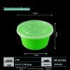 Disposable Plastic Round Food Container