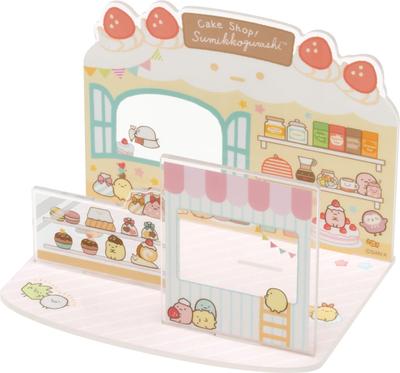 Sumikko Gurashi Sumikko Gurashi Collection Work Play Series Scene Acrylic Stand Cake Shop FR72501 San-X