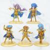 11cm Saint Seiya Anime Figure Myth Cloth Leo Aiolia Aquarius Camus Cancer DeathMask Golden Zodiac Knight Action Japanese Dolls