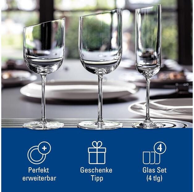 Бокалы для красного вина Villeroy & Boch NewMoon, 4 штуки (1136538110)