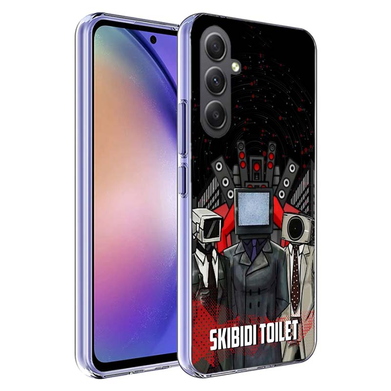 Skibidi Toilet Phone Case for Samsung A17 A37 A57 A07 A16 A26 A36 A56 A06 A02S A12 A22 A32 A52S A04S A14 A24 A34 A54 A03 A13 A33