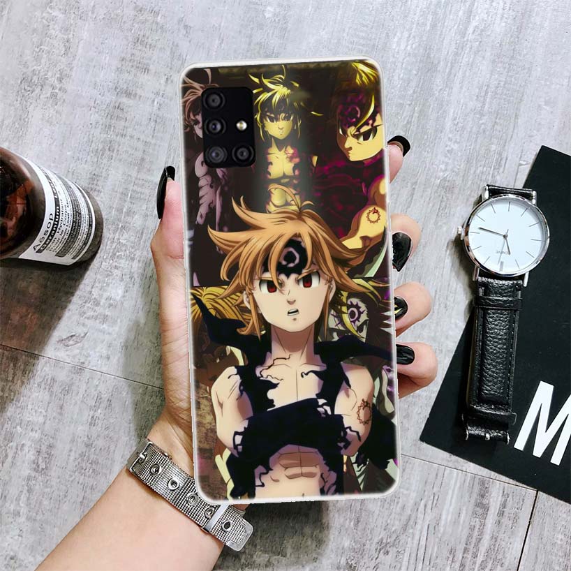 

Чехол для телефона «Семь смертных грехов Meliodas» для Samsung Galaxy A12 A22 A32 A42 A52 A72 A51 A71 5G A41 A31 A21 A02S M12 M21 M31 M30S Samsung A71 5G