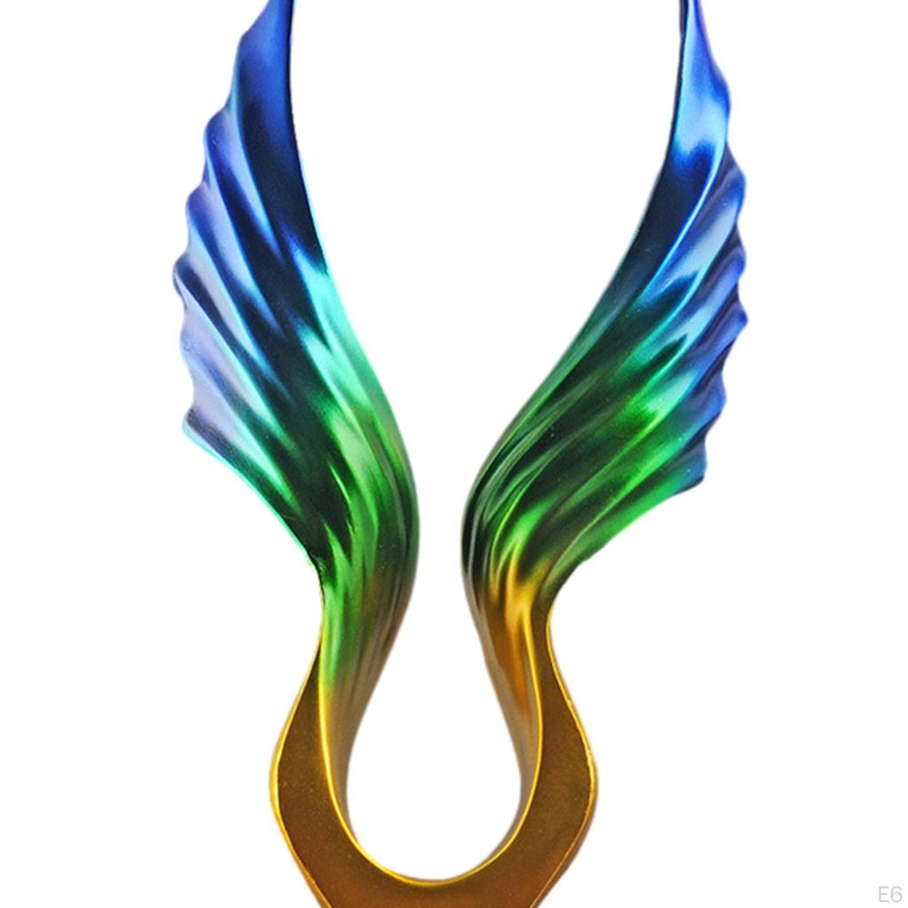 Elegant Wing Sculpture for Home Decor - Handcrafted Table Centerpiece with Feng Shui Influence